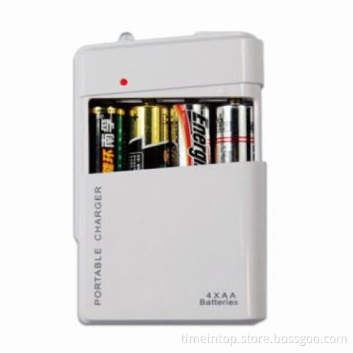 4 x AA USB Battery Emergency Charger for iPhone 2G/3G/4/4S/iPod iTouch